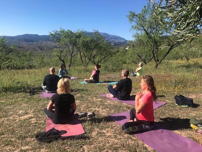 Yogavakantie bij van Dam Outdoor in Andalusië