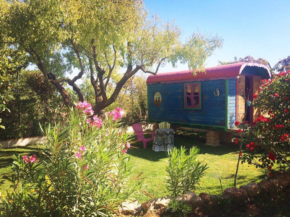 Zigeunerwagen op glamping Nomad Xperience (Granada, Andalusië)