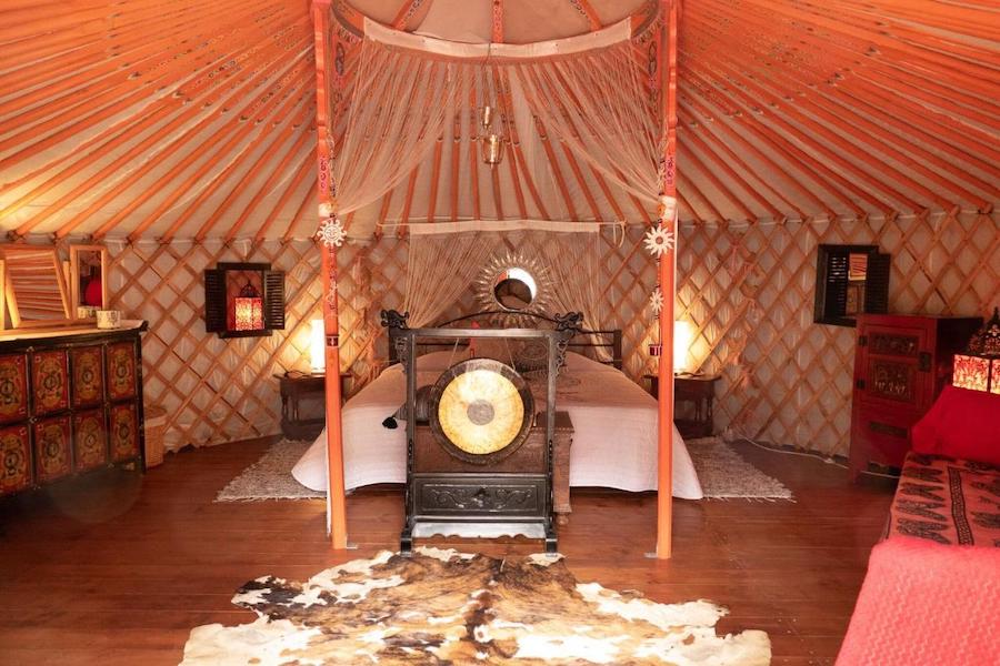Yurt Glampingtent van Kikiki Yurta