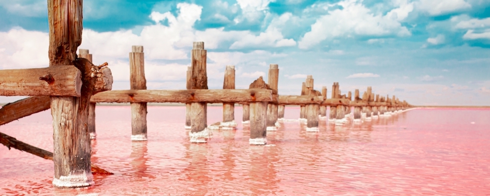 Het zoutmeer van Torrevieja (Costa Blanca)