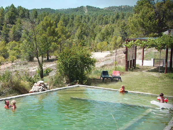 Zwembad bij economes van Otro Mundo (Castilla la Mancha)