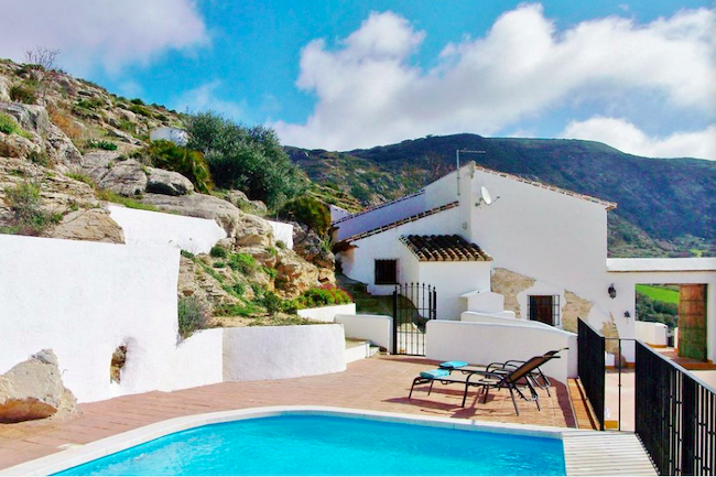 Vakantiehuis met zwembad Casa del Pastor in Los Nogales (Malaga, Andalusië)