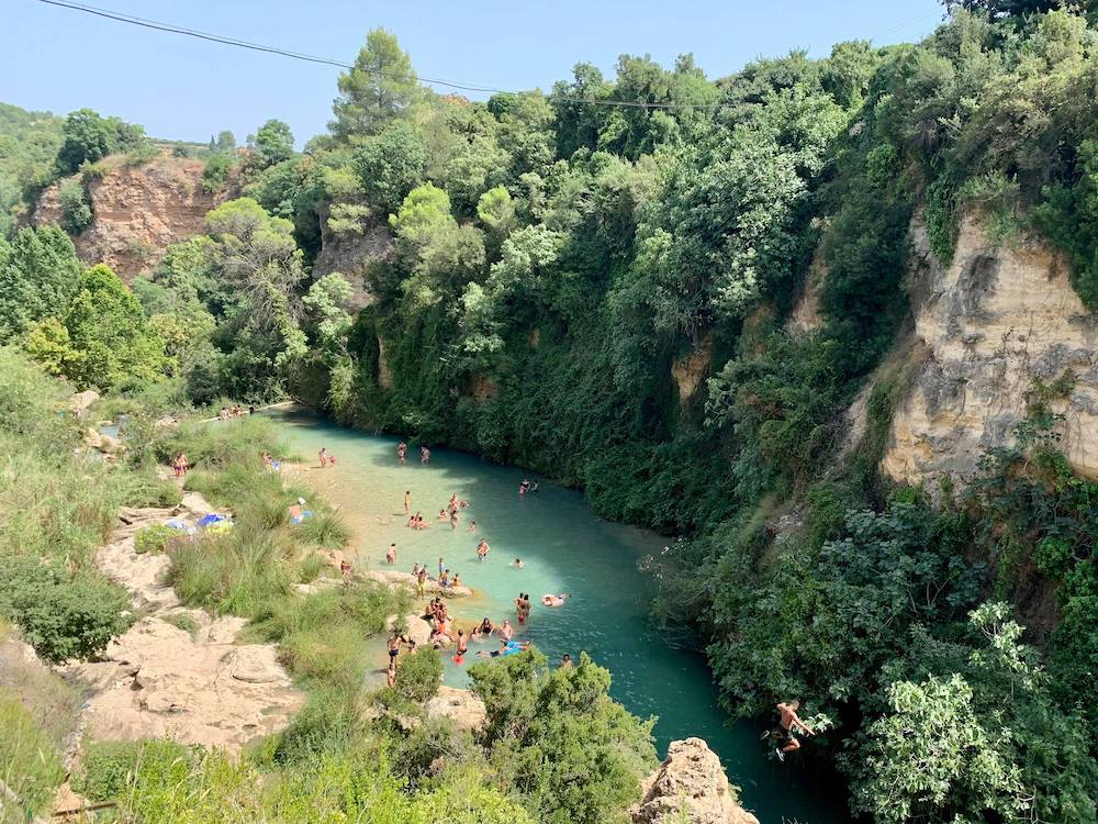 Watervallen van Anna (Valencia)